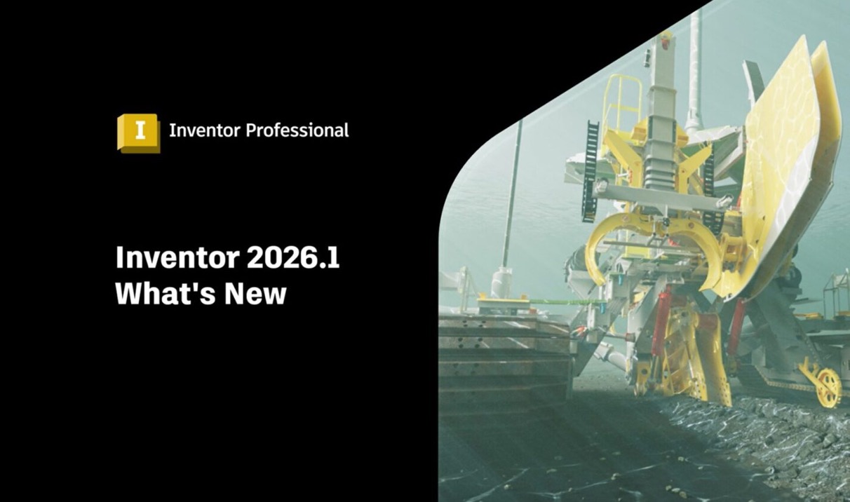Inventor 2026.1 mang lại nhiều cải tiến đáng giá dù không phải là một bản phát hành chính thức