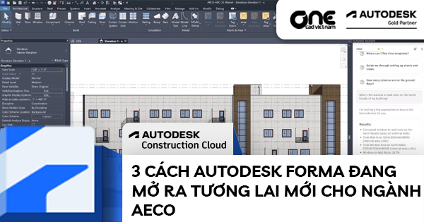 3 cách Autodesk Forma đang mở ra tương lai mới cho ngành AECO