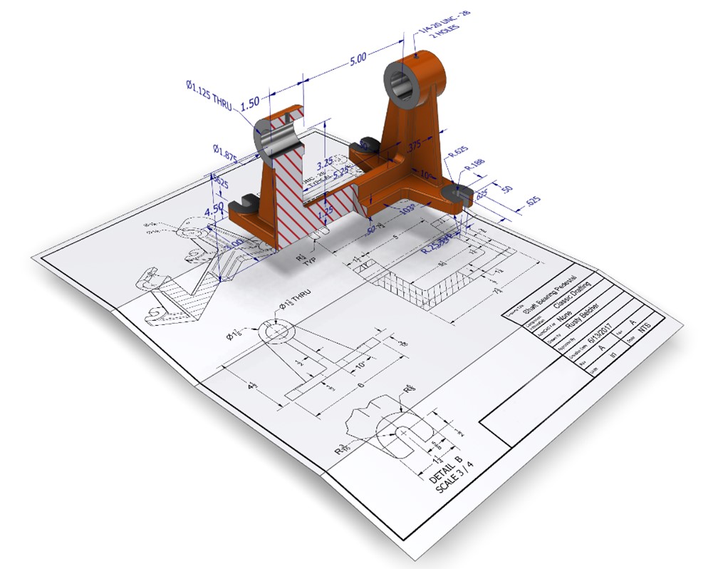 3D Annotaion và bản vẽ 2D truyền thống