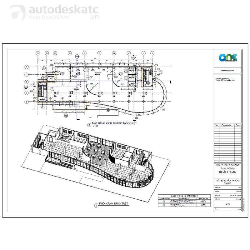 Bản vẽ Revit Architecture