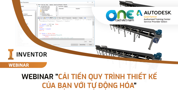 Webinar "Cải tiến quy trình thiết kế của bạn với tự động hóa"