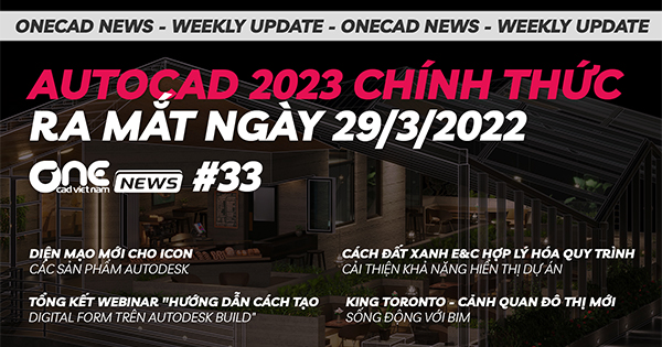 AutoCAD 2023 chính thức ra mắt - Diện mạo mới cho các icon sản phẩm Autodesk - OneCAD News 33
