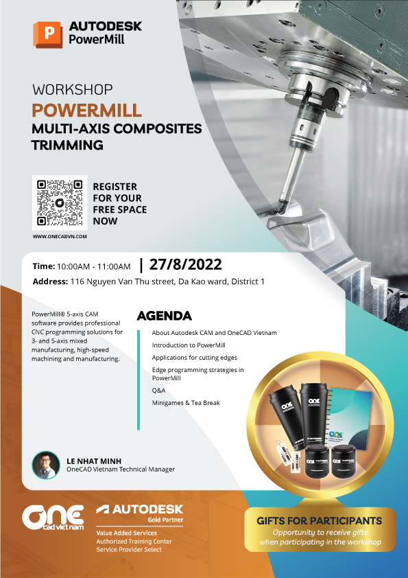 Lập trình cắt mép với PowerMill