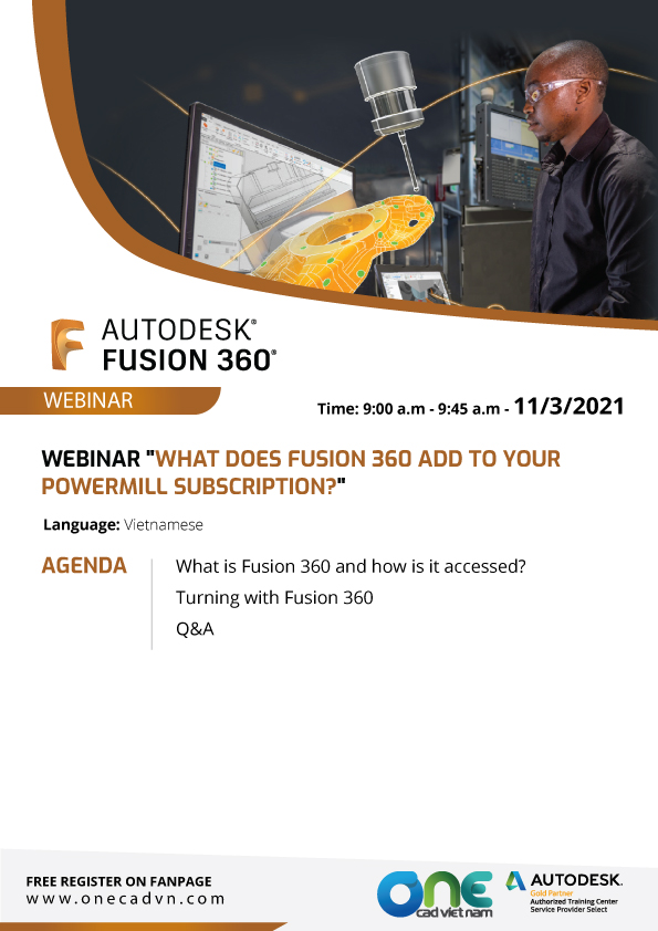 Webinar Fusion 360: Đồng bộ Sản phẩm với bộ PowerSolution 
