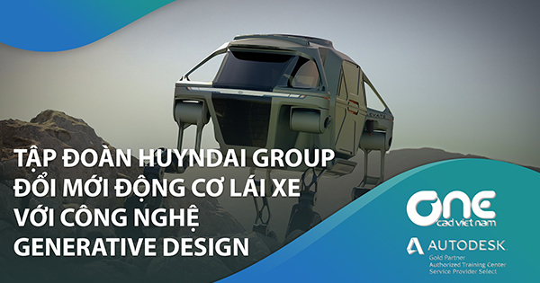 Tập đoàn Huyndai Group đổi mới động cơ lái xe với công nghệ Generative Design