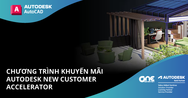 CHƯƠNG TRÌNH KHUYẾN MÃI AUTODESK NEW CUSTOMER ACCELERATOR