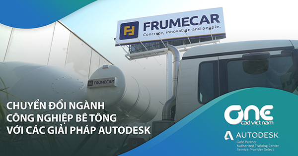 Chuyển đổi ngành công nghiệp bê tông với các giải pháp Autodesk
