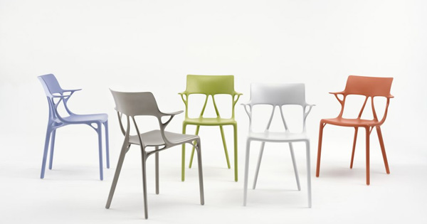 Những chiếc ghế được tạo ra từ công nghệ AI của Philippe Starck