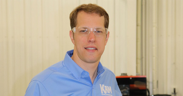 Brad Keselowski tại xưởng in 3D của mình