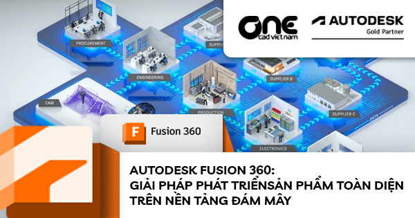 Autodesk Fusion 360: Giải Pháp Phát Triển Sản Phẩm Toàn Diện Trên Nền Tảng Đám Mây