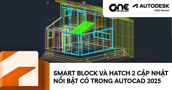 Smart Block và Hatch 2 cập nhật nổi bật có trong AutoCAD 2025