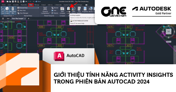 Giới thiệu tính năng Activity Insights trong phiên bản AutoCAD 2024