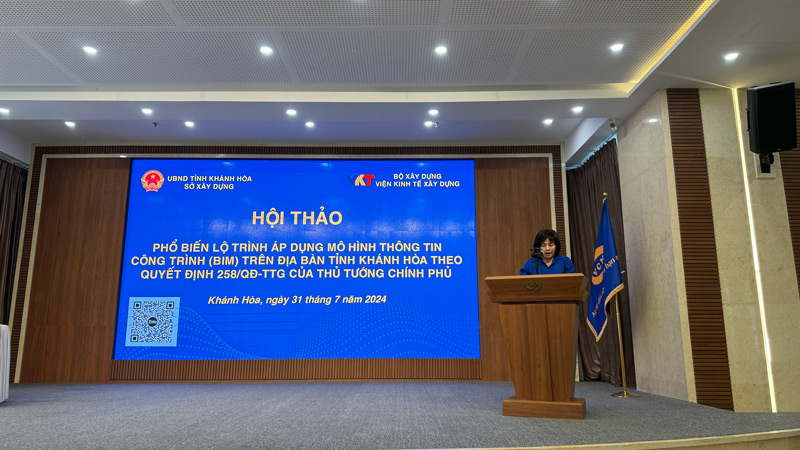 Đại diện SXD tỉnh Khánh Hòa