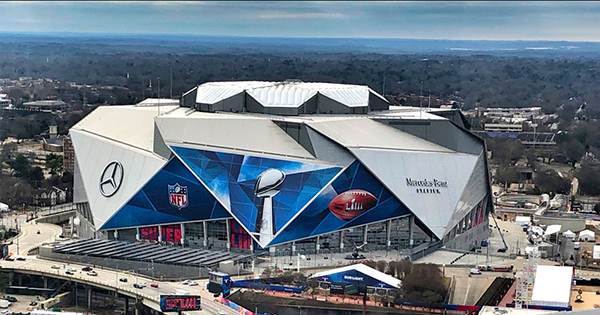 Sân vận động Mercedes-Benz Stadium tại Atlanta