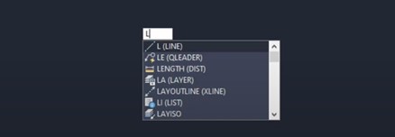 Dòng command nhắc lệnh trong autocad