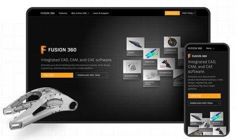 Fusion 360 hỗ trợ truy cập trên ứng dụng di động