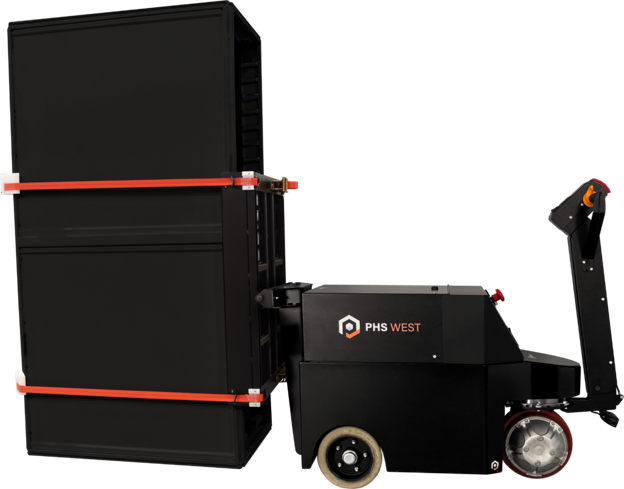 Giải pháp di chuyển tủ rack tải trọng lớn trong trung tâm dữ liệu của PHS West