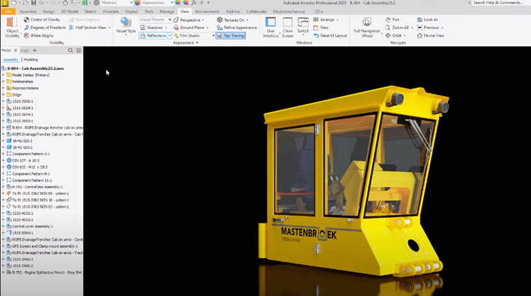 Hình ảnh sau khi render bằng GPU