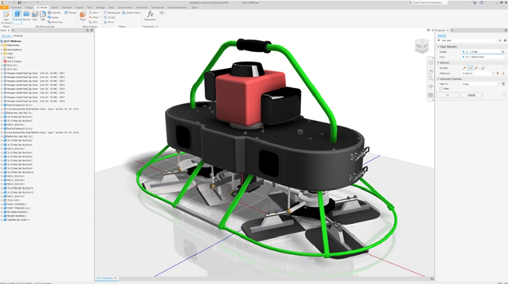 Giao diện Light Theme Inventor 2020