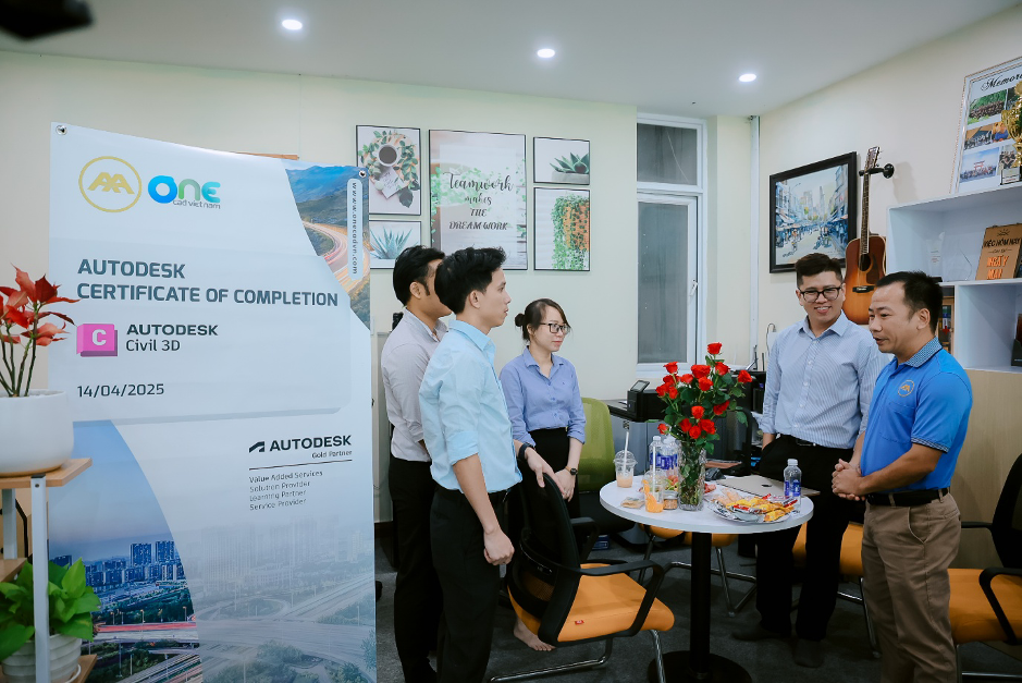 Khẳng định năng lực đội ngũ với kỳ thi chứng chỉ Autodesk