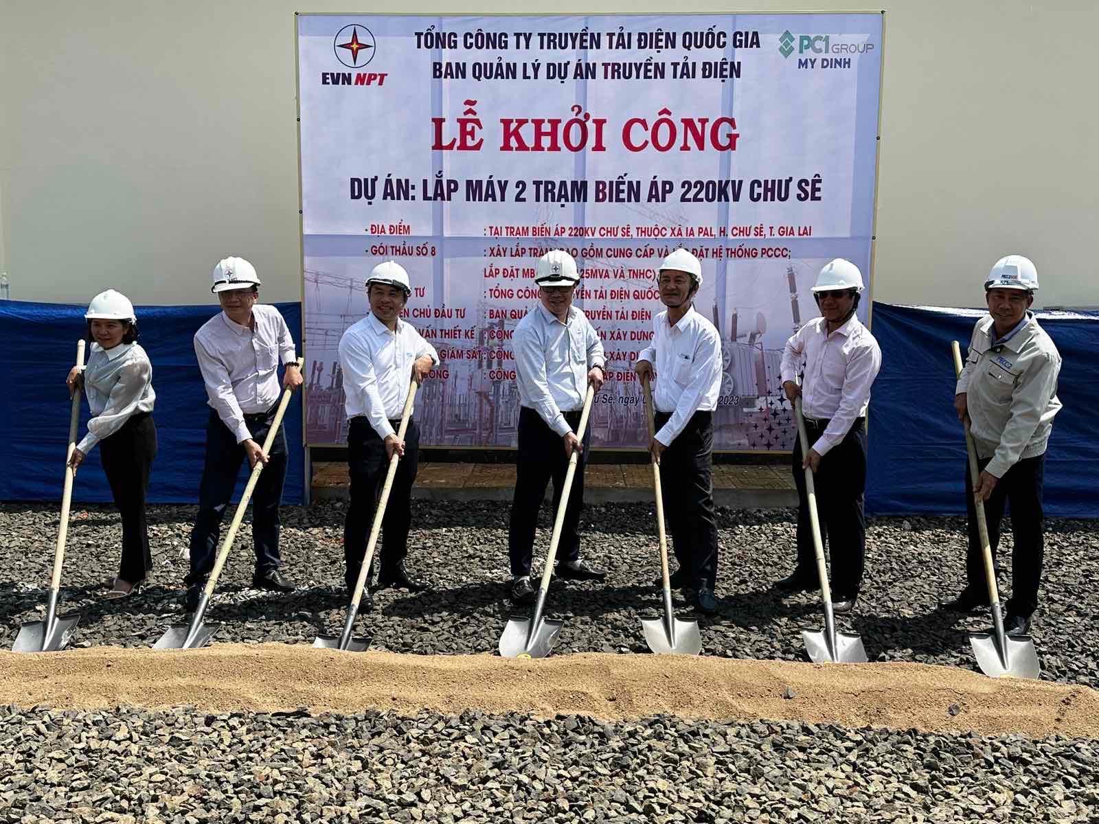 Openspace trong dự án lắp máy 2 trạm biến áp