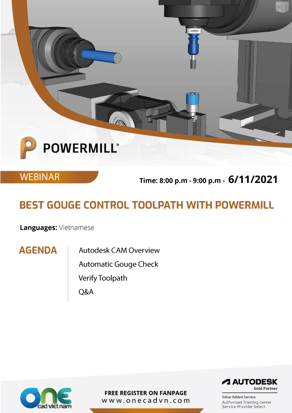 Kiểm soát gia công với PowerMill
