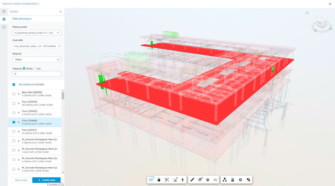 Kiểm tra xung đột trong nền tảng Autodesk Construction Cloud