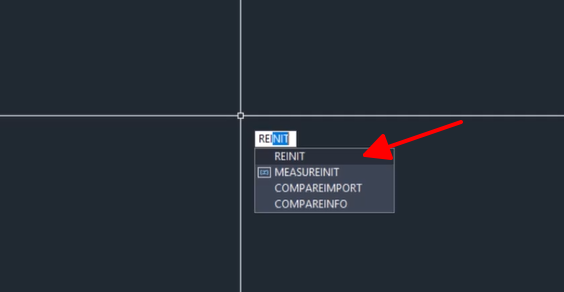 lệnh REINIT trong AutoCAD