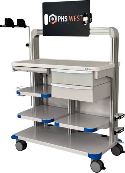 Mẫu xe đẩy y tế được thiết kế bằng Autodesk Inventor của PHS West