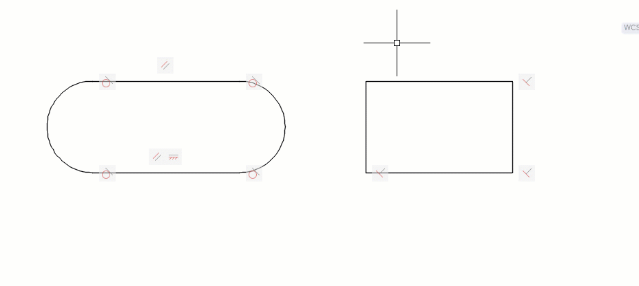Minh hoạ khi chỉnh sửa có ràng buộc, biên dạng vẫn giữ nguyên quan hệ hình học