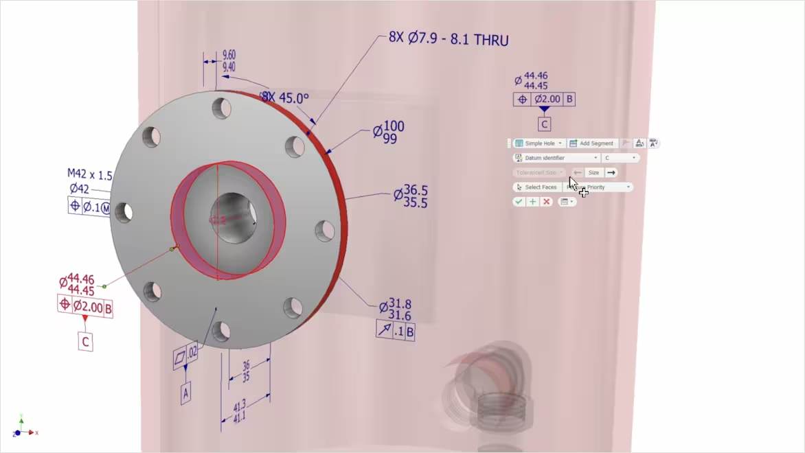 Model-Based Definition giúp đồng bộ thông tin giữa các bên liên quan