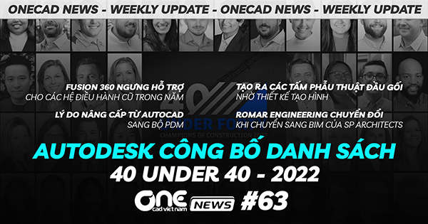 Autodesk công bố danh sách 40 Under 40 Champions of Construction 2022 - OneCAD News 63