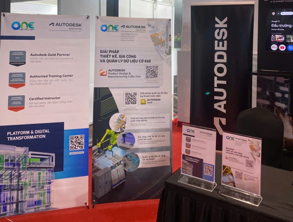 OneCAD Vietnam tại Booth #860 – VIMF Bình Dương 2026