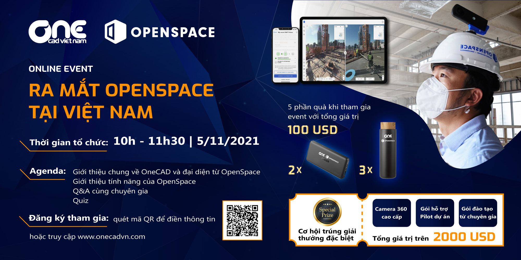 Sự kiện ra mắt OpenSpace tại Việt Nam