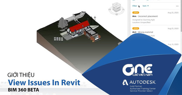Autodesk phát hành Revit Issue Add-in cho phép xem BIM 360 Issue ngay trên phần mềm Revit