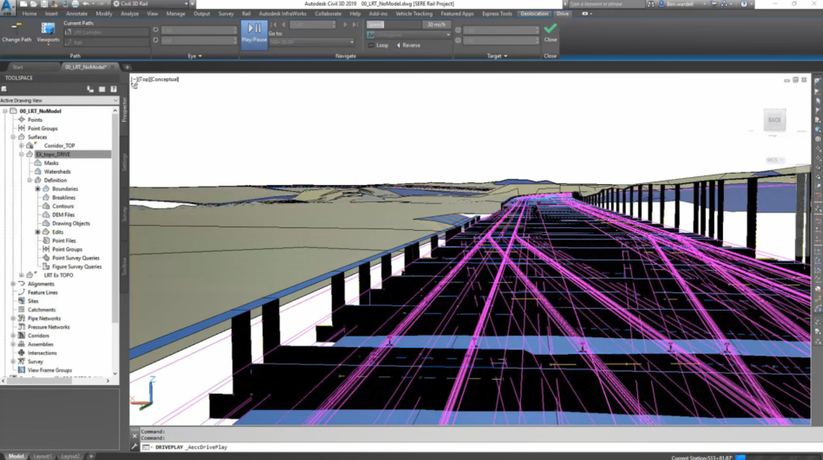 Thiết kế hạ tầng trong Civil 3D