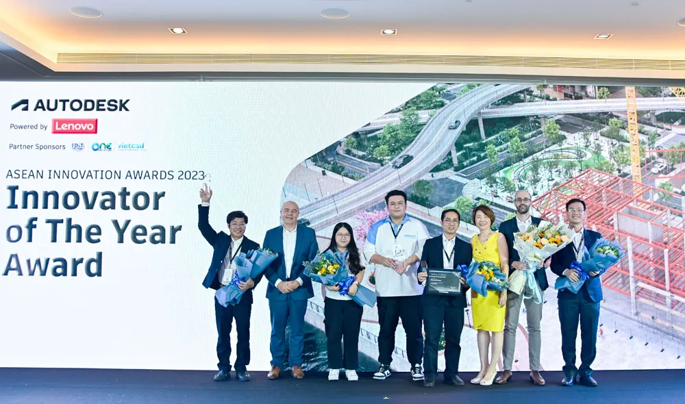 Các đơn vị đã xuất sắc đạt giải thưởng của Autodesk và sẽ đại diện cho Việt Nam tham dự trao giải toàn khu vực tại Singapore
