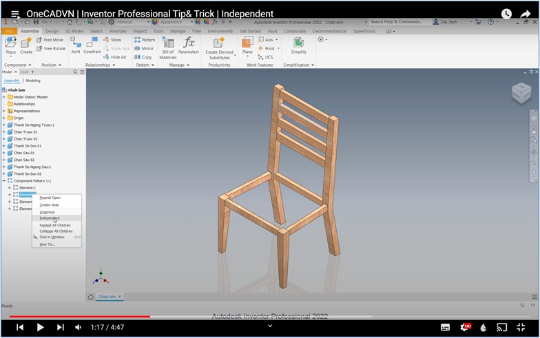 Inventor Professional Tip& Trick | Independent