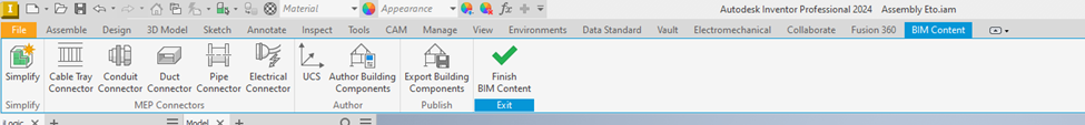 Tính năng BIM Contents