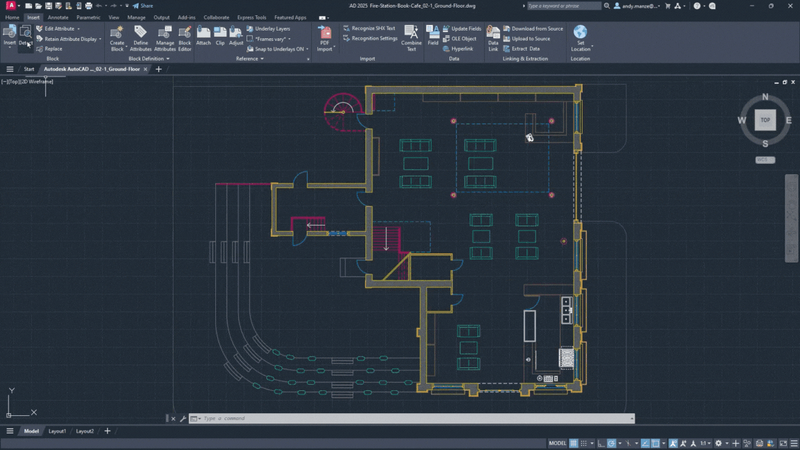 Tính năng Detect của AutoCAD 2025