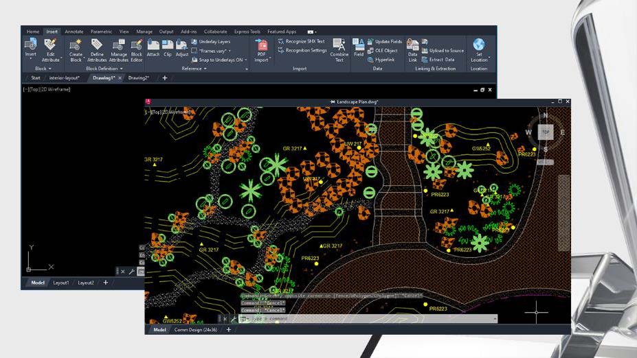 Tính năng Floationg Drawing Window trong AutoCAD 2023