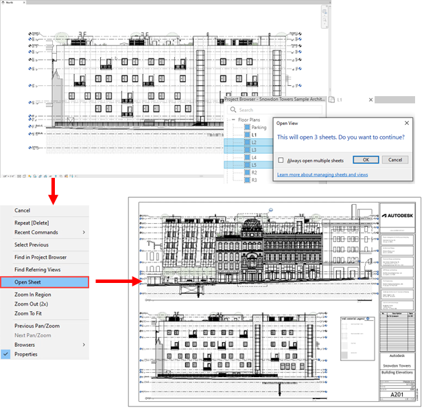 Tính năng open sheet directly