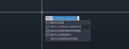 Tùy chỉnh đối tượng của lệnh revcloud