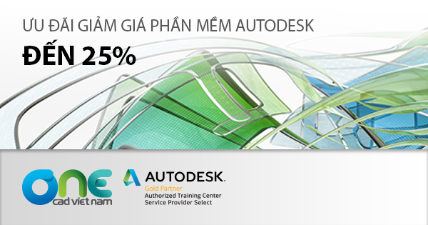 Khuyến mãi lên tới 25% phần mềm Autodesk đến 22/10/2020