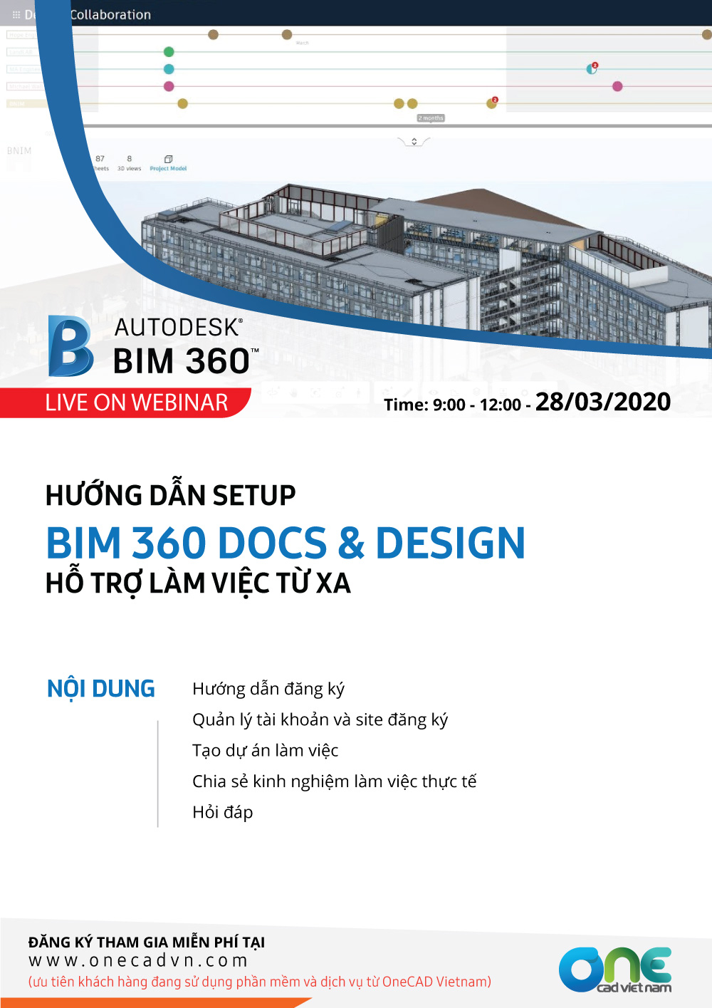 Webinar BIM 360 hướng dẫn cài đặt