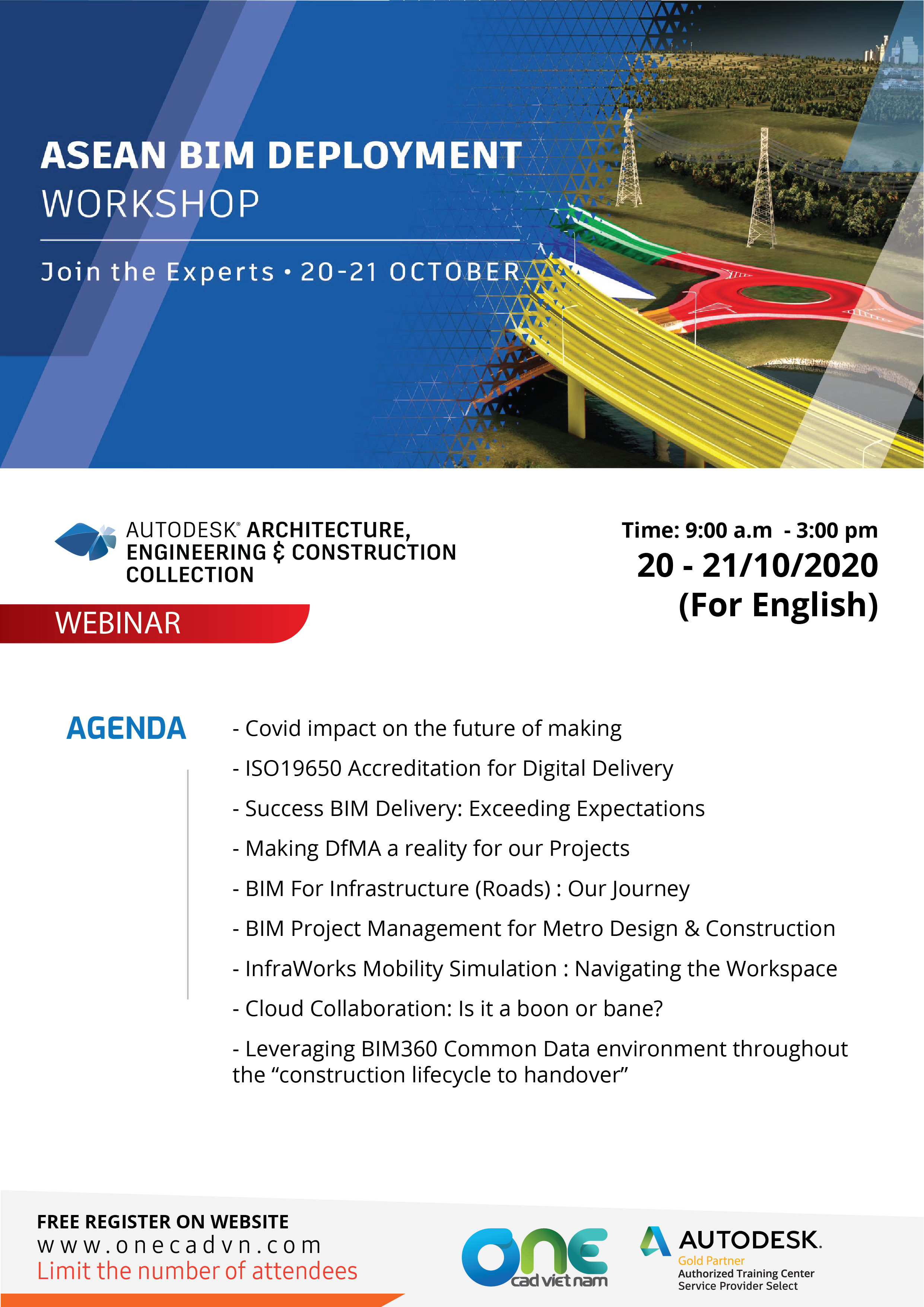 Webinar triển khai BIM khu vực châu Á