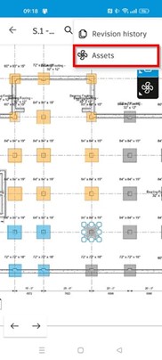 Xem tài sản trên di động